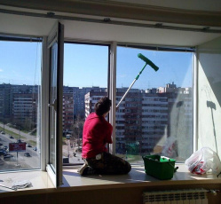 Мытье окон в однокомнатной квартире Краснозёрское